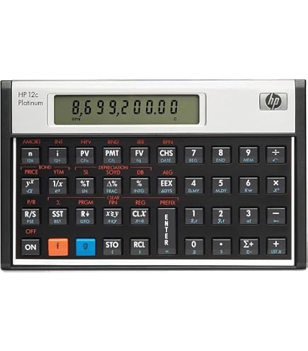 Amazon | HP 12C 金融電卓 [並行輸入品] | 関数電卓 | 文房具
